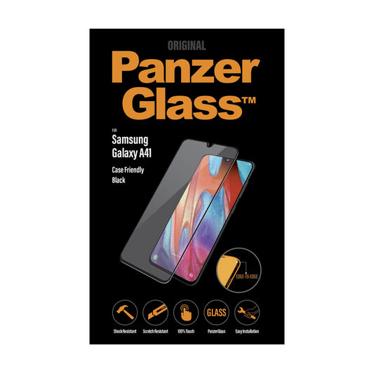 PanzerGlass Samsung Galaxy A41 Black Case Friendly