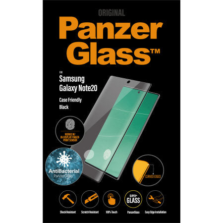 PanzerGlass Samsung Galaxy Note20 Black Case Friendly