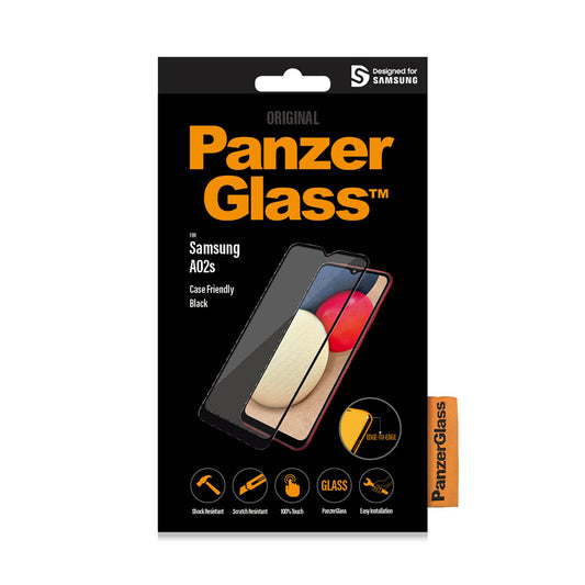 PanzerGlass Samsung Galaxy A02s Black Case Friendly